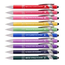 Christian Bible Verse Ballpoint Pen - Inspirational Scripture Pens Bulk Gift ...
