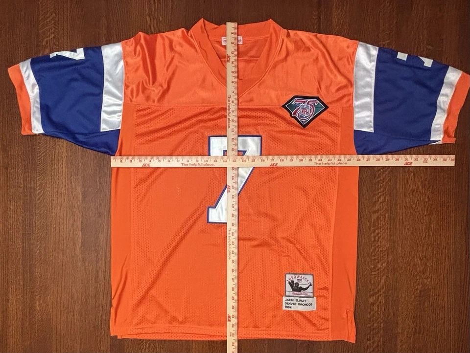 Camiseta deportiva Mitchell & Ness Perfect Denver Broncos 7 John Elway 1984 retro  Foto 3 de 4