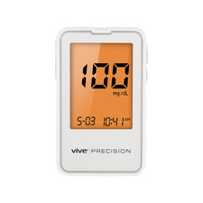 Blood Glucose Monitor Kit Blood Sugar Meter 25 Test Strips Bluetooth App