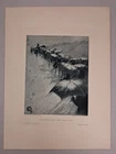 Etching/photogravure: L'Enterrement aux Parapluies, Henri Riviere, Paulussen