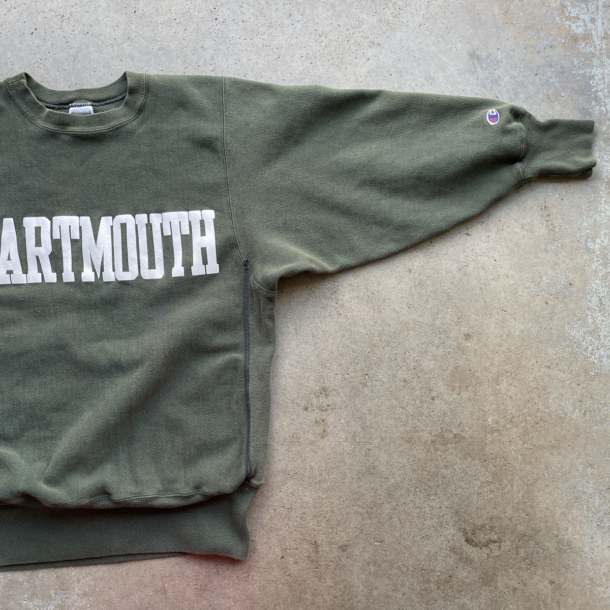 Vintage 90's Champion Reverse Weave DARTMOUTH Men's Medium Green