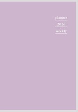 Takahashi Planner 2026, April Start, B6, Weekly, Plano 4, Lavender Frost