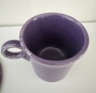 Fiestaware Lilac purple tea cup, saucer, and ring handled mug. — photo 4