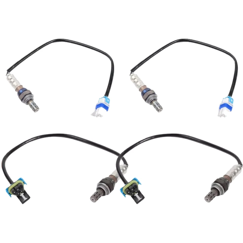 Sensor de oxígeno 4 piezas aguas arriba+aguas abajo para Chevrolet Silverado 2500 HD 2003-2012 6,0 L Foto 3 de 4