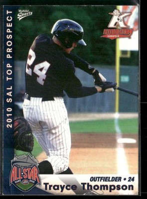 Trayce Thompson 2010 SALLY South Atlantic League Top Prospect Set