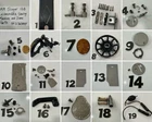 1919 SINGER 128 LA VENCEDORA SEWING MACHINE AND DOME PARTS