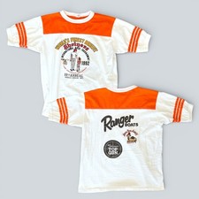 Vintage Ringer Tee 1992 Shriners World's Finest Benefit Shell Knob, MO Mens L