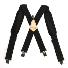 Padded Tool Belt Work Suspenders With Super Strong Clip for Carpenter's Suspe...