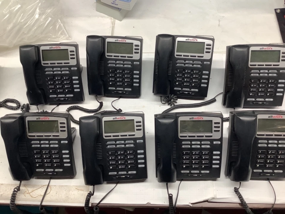 Allworx 9204 4 Button Display VOIP phone and handset only - Image 2 of 3