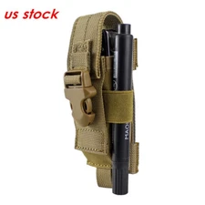 Tactical MOLLE Utility Tool Sheath Holster Organizer Mag Flashlight Pouch Holder