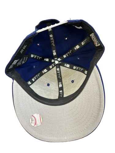 9Fifty Brooklyn Nets Cap by New Era SnapBack Blue - Picture 4 of 7