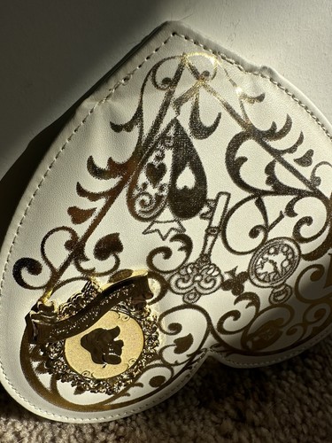 Disney Store Japan Alice im Wunderland großes Herz faltbarer Handspiegel - Bild 3 von 9