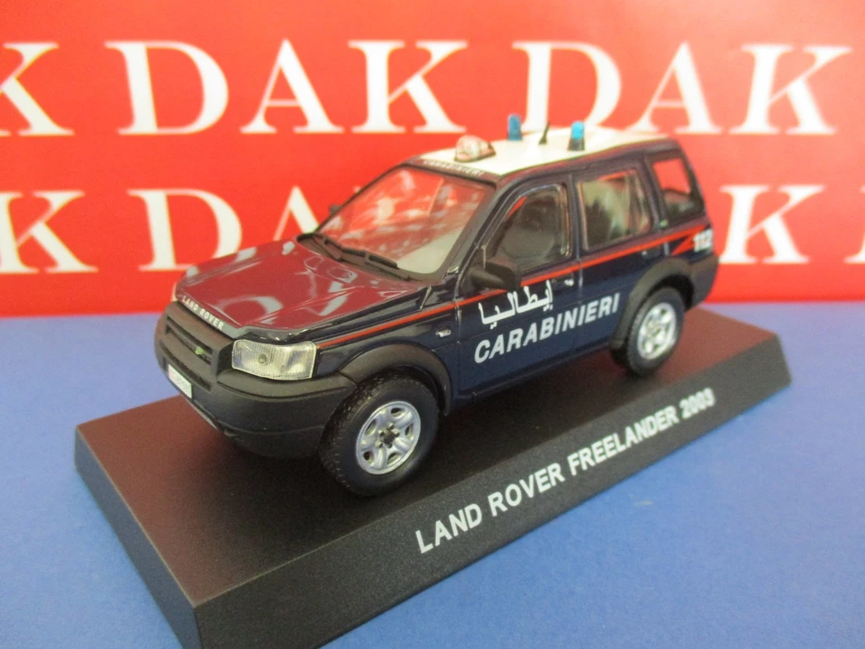 Die cast 1/43 Modellino Auto Carabinieri Land Rover Freelander Iraq 2003 - Immagine 2 di 3