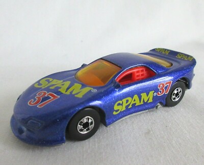 HOT WHEELS VTG 1:64 VHTF 1994 CAMARO STOCKER SPAM PROMO #37 BLUE