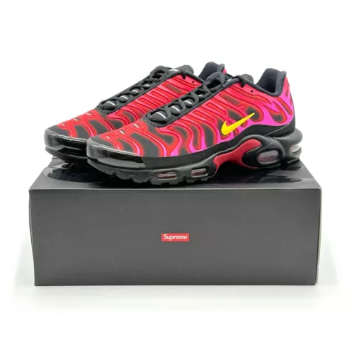 Nike Air Max Plus TN Supreme Universidad Rojo Negro Fuego Rosa Maiz in Guatemala at GTQ 5431 Rating 5