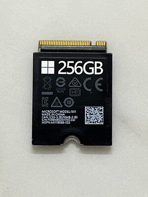 Microsoft Surface Laptop Pro X Model 1911 SSD 256GB NVMe M.2 2230