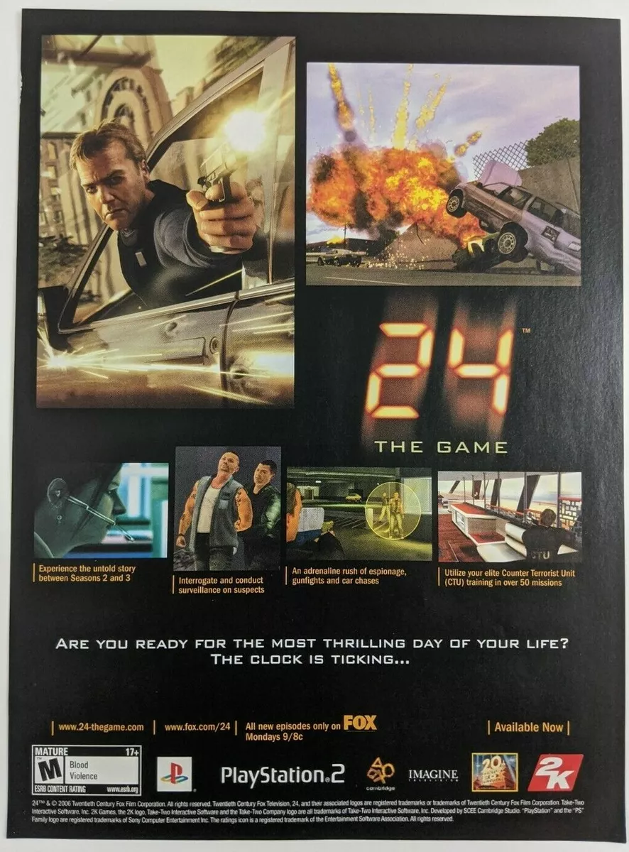 24 The Game C PS2