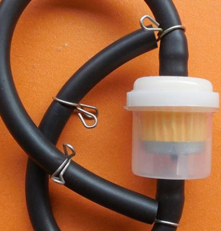 10Pcs 1/4/6/7mm Motorcycle Hose Inline Fuel Gas Filter Replacement Accessories - Image 3 of 4