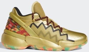 donovan mitchell shoes gold