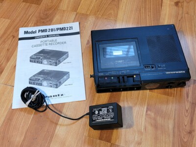 Marantz Portable Cassette Recorder PMD 22I - Great Condition, Barely Used.