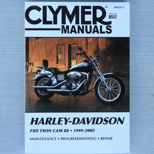 1999-2005 Harley FXD Dyna Super Wide Glide CLYMER REPAIR MANUAL M425