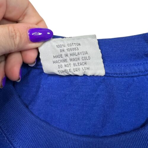 Vintage 00s Obama Campaign Election Tee T-Shirt FLAW Hope Change Blue 3XL - Picture 7 of 7