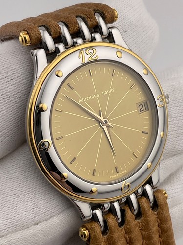 AUDEMARS PIGUET MERIDIAN MEN QUARTZ OR-ACIER NEW!! STOCK WATCH MIB PERFECTO!!! - Bild 19 von 22