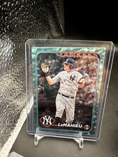 2024 Topps Series 2 DJ LeMahieu Card #641 Aqua Foil 391/399 SP Yankees