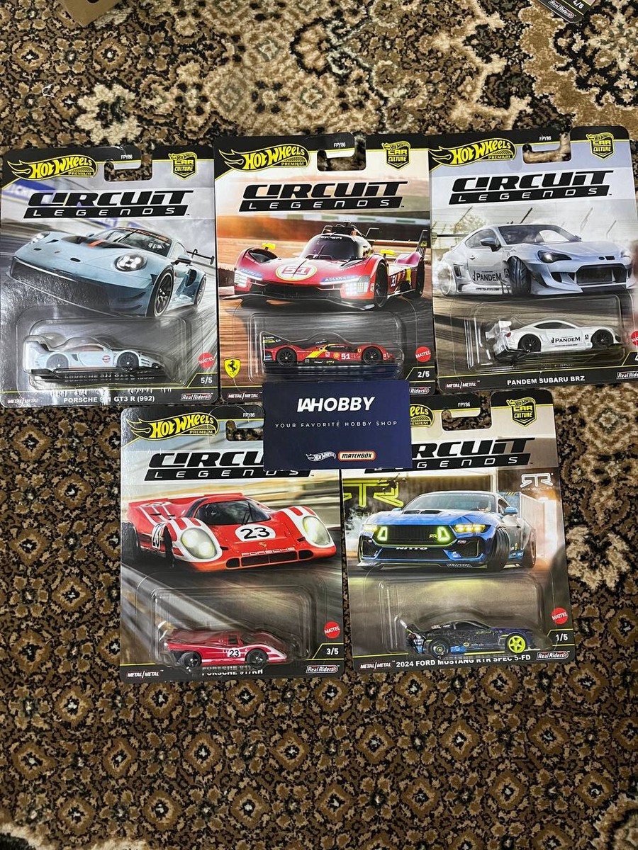 Hot Wheels Premium Car Culture 2025 Circuit Legends - Choose