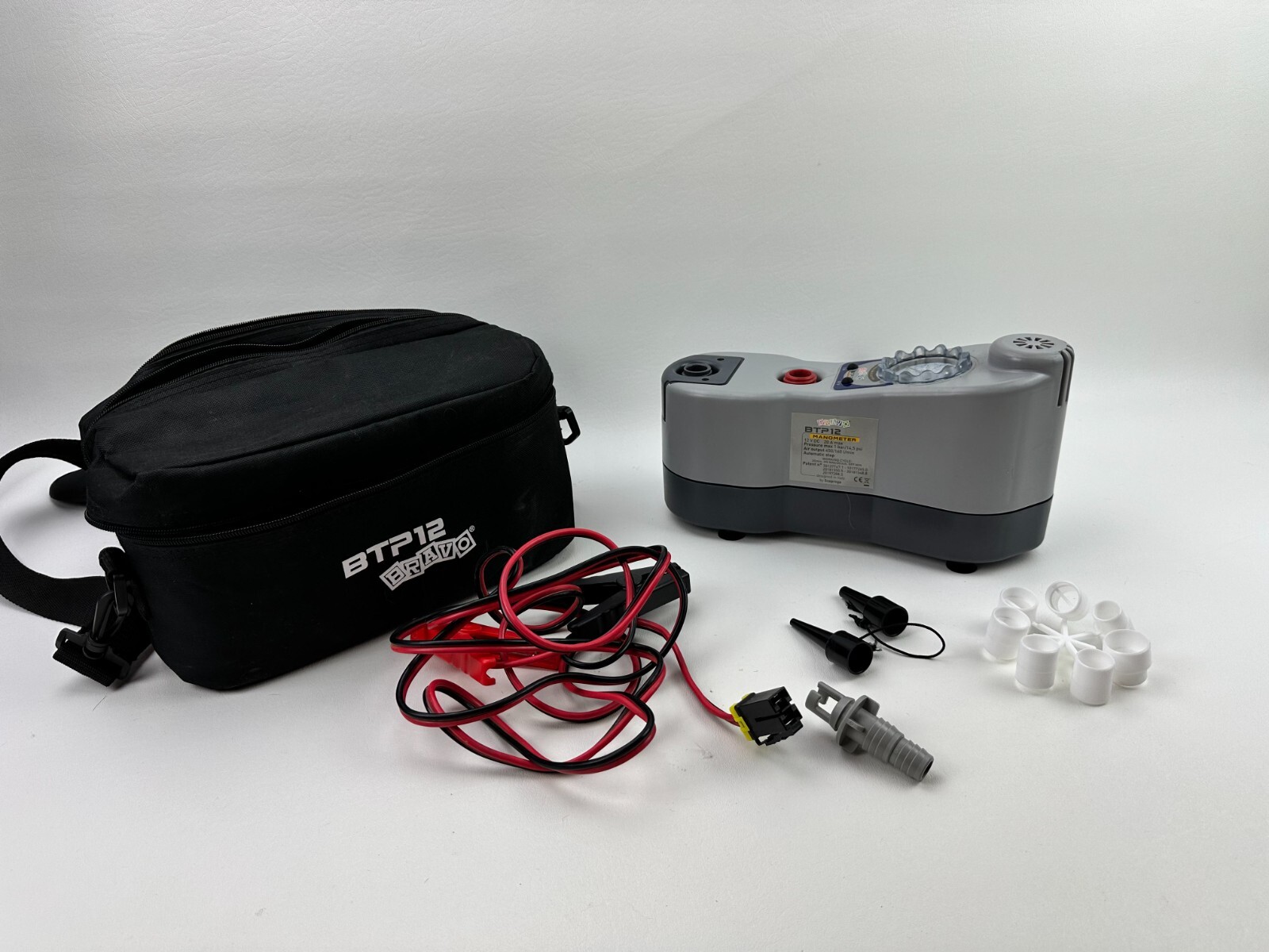 Bravo BTP 12 HighPressure 12Volt Raft Kayak Paddle Board Electric Pump NO Hose eBay