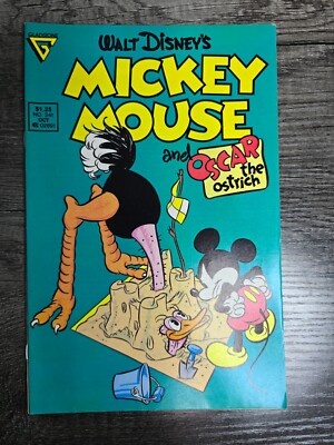 Walt Disney's Mickey Mouse And Oscar The Ostrich #241