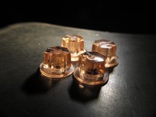 Mini Fluted Guitar/Bass/Pedal Knob Set Of 4