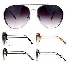 SA106 Metal Wind Breaker Side Visor Tear Drop Sunglasses
