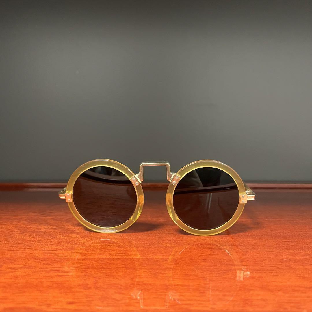 90s Vintage Junior Gaultier Round Last Emperor Leon 90s Vintage Junior Gaultier Round Last Emperor Leon