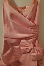 Masquerade Formal Ball Dress Beautiful Soft Pink With Sequins Size 3/4