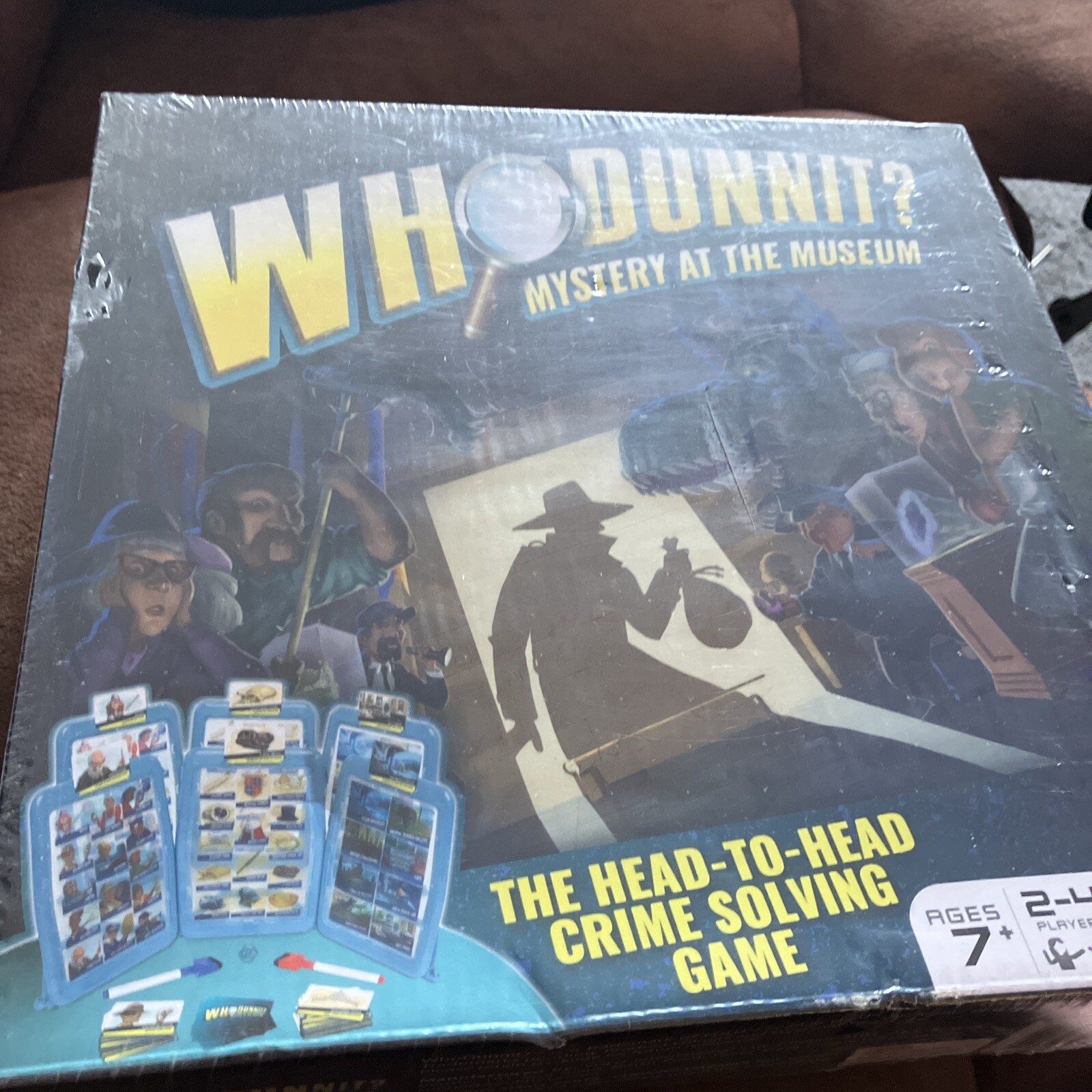 Who Dunnit? Mystery At The Museum - Crime Puzzle Solving Game - Brand New Y1
