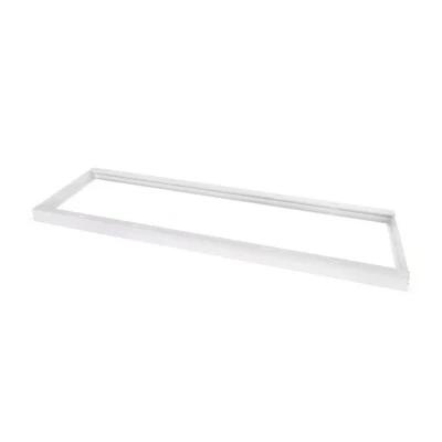 LEDME Supporto di fissaggio per Pannello Led Rettangolare 120x60cm Cornice bianca