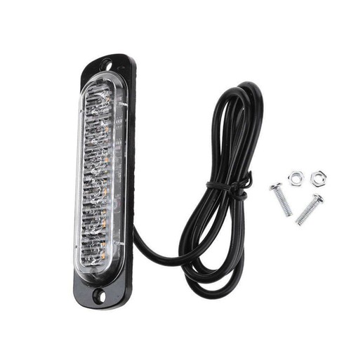 4x Auto 6LED Frontblitzer Warnleuchten Blitzlicht Strobe Leuchte 12/24V LKW DHL - Bild 11 von 12