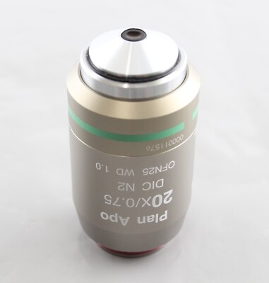 Nikon CFI Plan Apo 20x 0.75 N2 DIC Microscope Objective Eclipse E400 ...