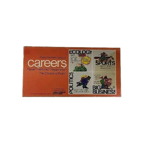 Careers Vintage Board Game 1971 Parker Brothers Complete