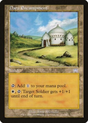 Daru Encampment NM/LP Onslaught MTG Magic the Gathering Wotc
