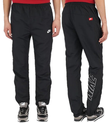 black trackie bottoms