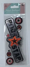 New Jolee's Boutique ROCK STAR Dimensional Stickers