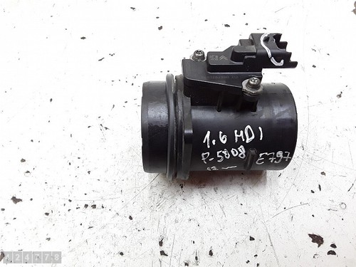 2012 PEUGEOT 5008 LUFTMASSENMESSER DIESEL 1600HDI 9683282980 DEFECT