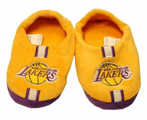 lakers slippers