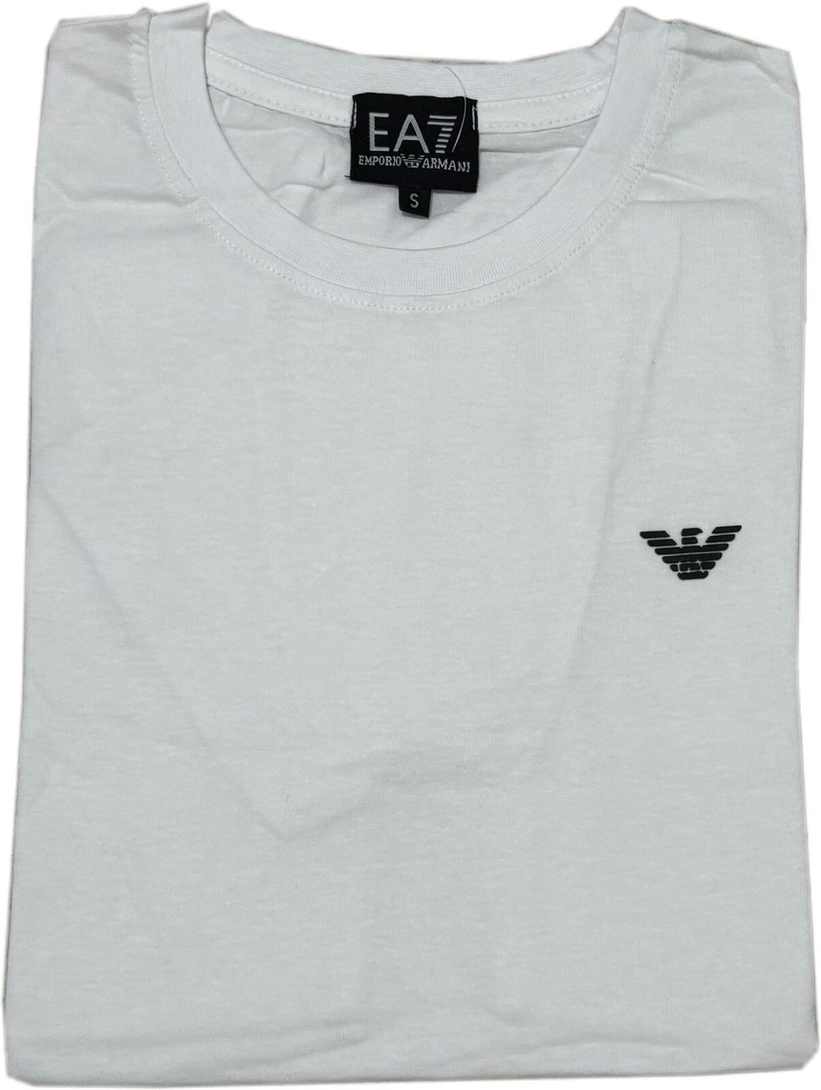 Jeans Armani Mens T Shirts Armani Exchange 6RZTBD White Fast