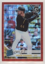 2019 Donruss Optic Rated Rookies Red Pandora Prizm 40/99 Kevin Kramer #75 0st9