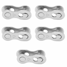 5 Pair Bicycle Chain Quick Links Master Link Connector for Road  MTB Bikes