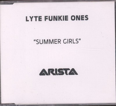 Lyte Funkie Ones Summer Girls CDr UK Arista promo CDR in slim case Has info