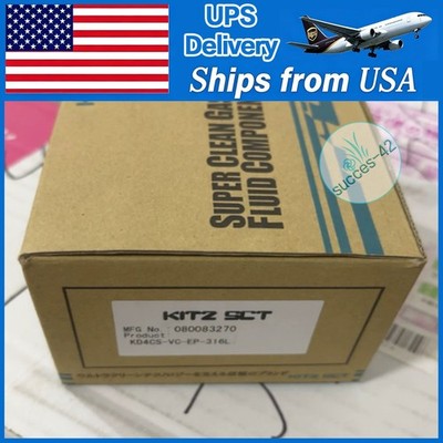 NEW KITZ SCT KD4CS-VC-EP-316L VALVE Original Sealed Free Shipping UPS Delivery